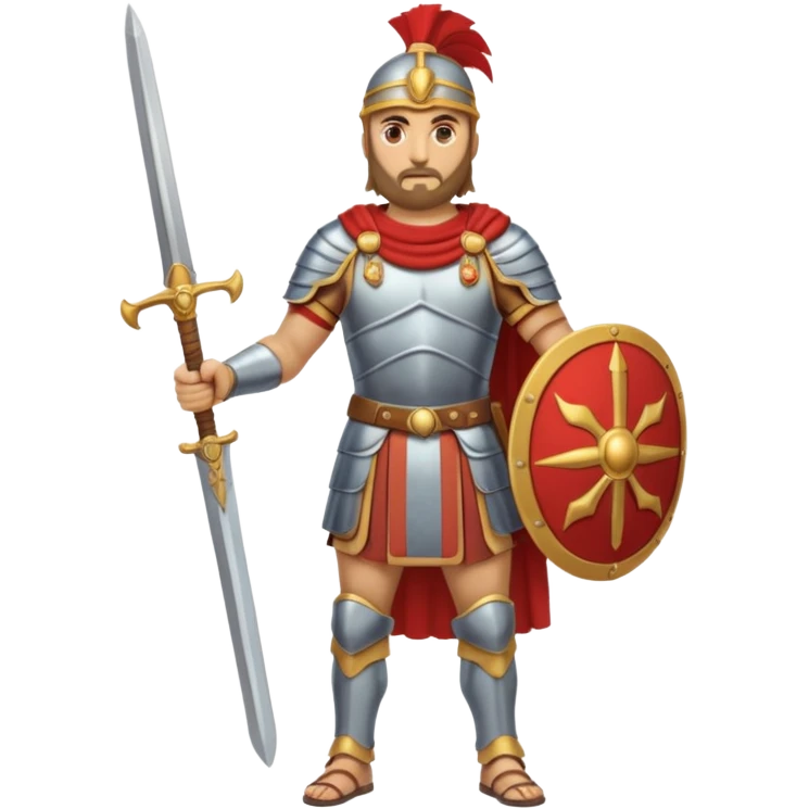 Famoso general cartagines de alto rango de la época púnica, estratega militar muy importante, foto del cuerpo entero emoji