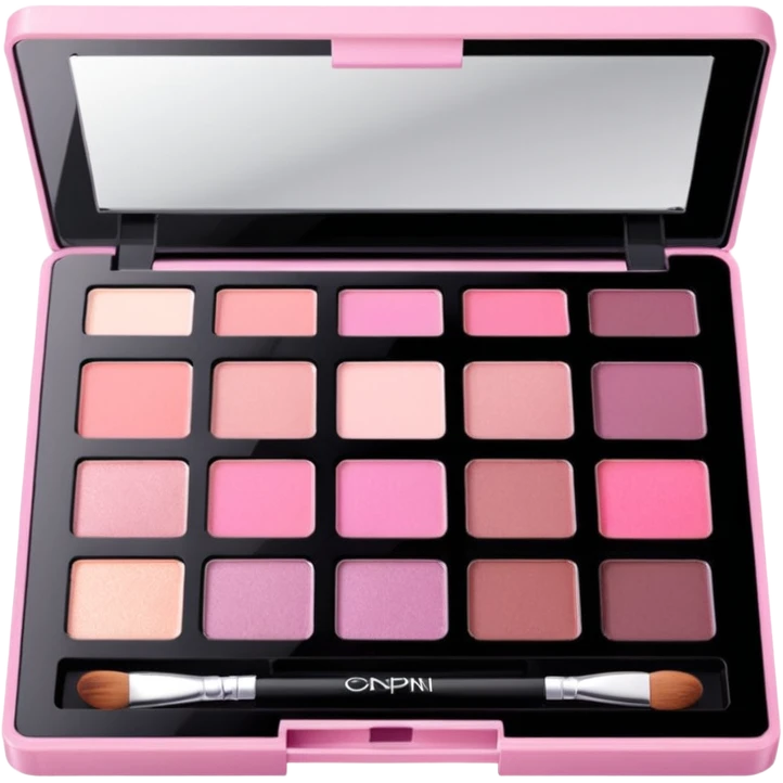 Pink eyeshadow palette emoji