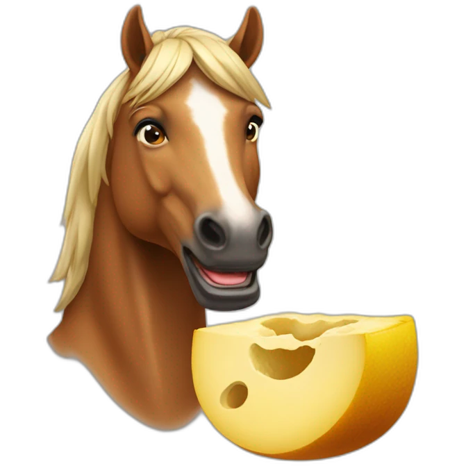 Bite wur un cheval emoji