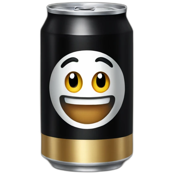 Guinness beer can emoji