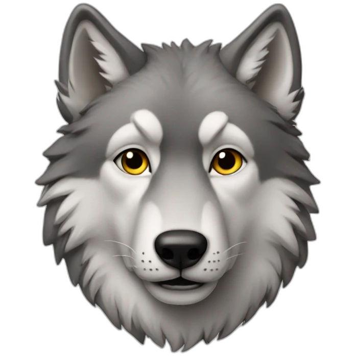 Homme loup emoji