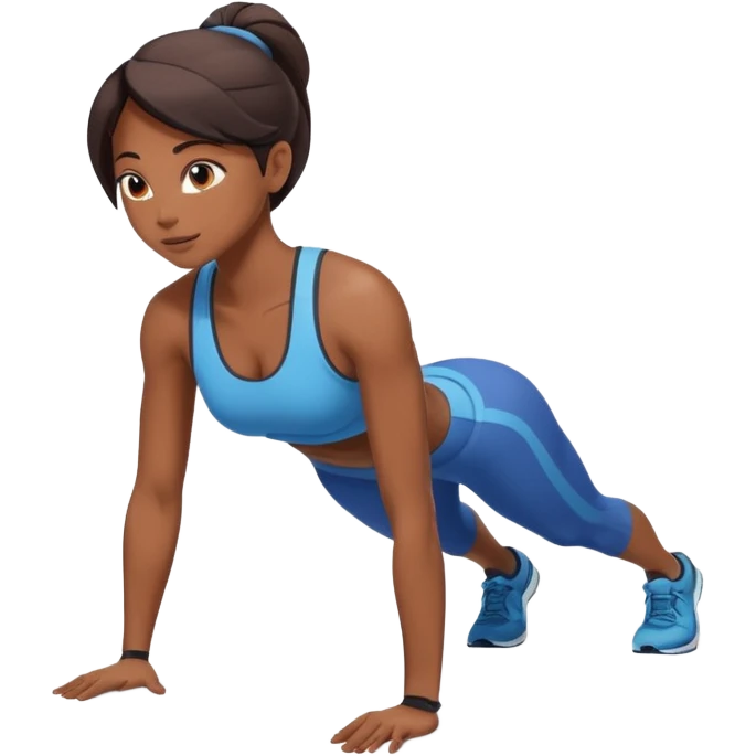 PUSH UP FEMALE emoji