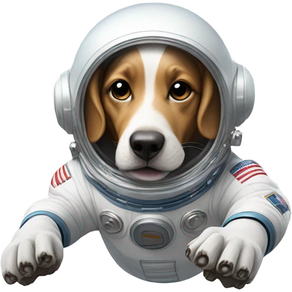 Dog in space emoji