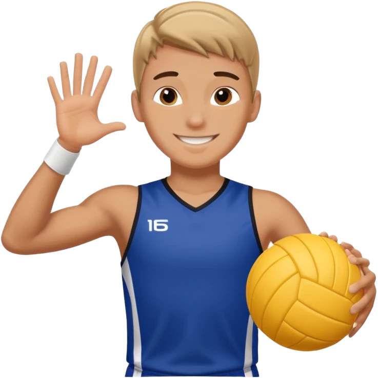 volleyball player boy emoji