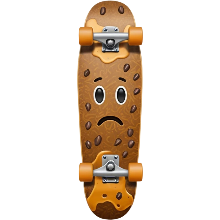 Poop skateboard emoji