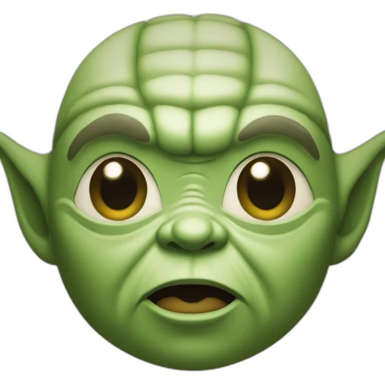 Small yoda emoji