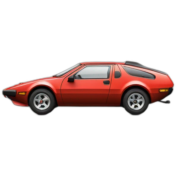 car alpine A310 V6 red emoji