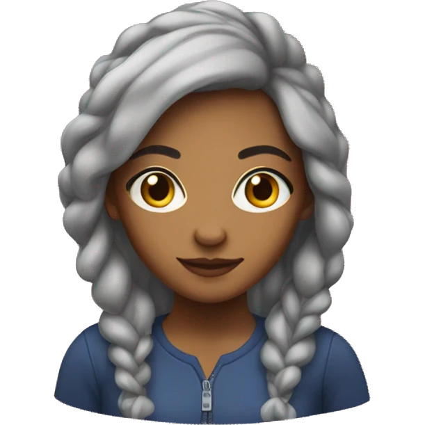 a mixed girl  emoji