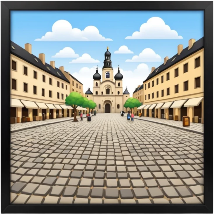 Central square emoji