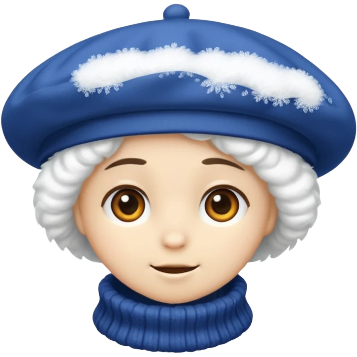 snow beret emoji