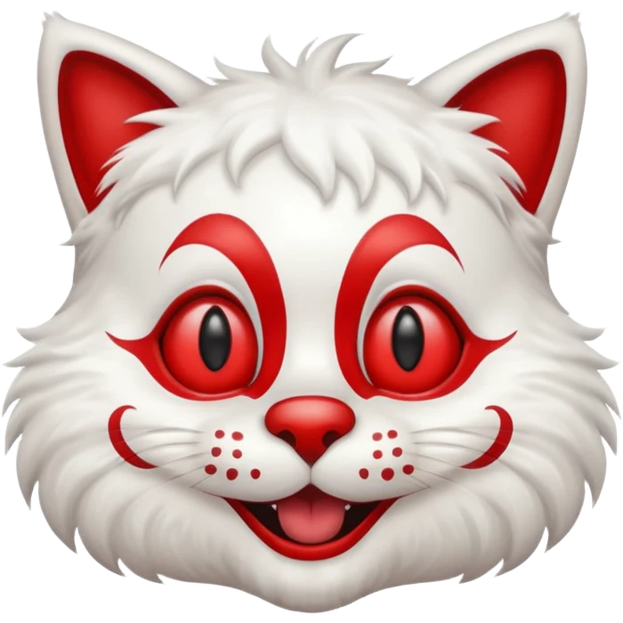 cat clown emoji