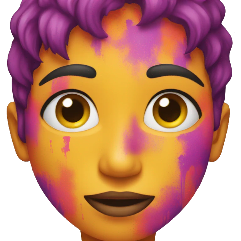 Holi color emoji