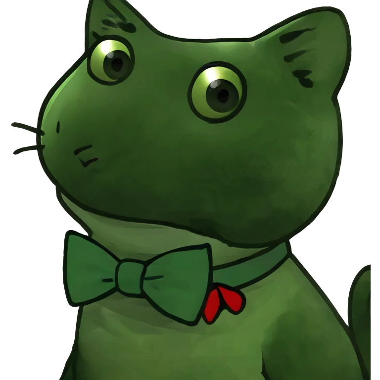 Cat that’s mewing emoji