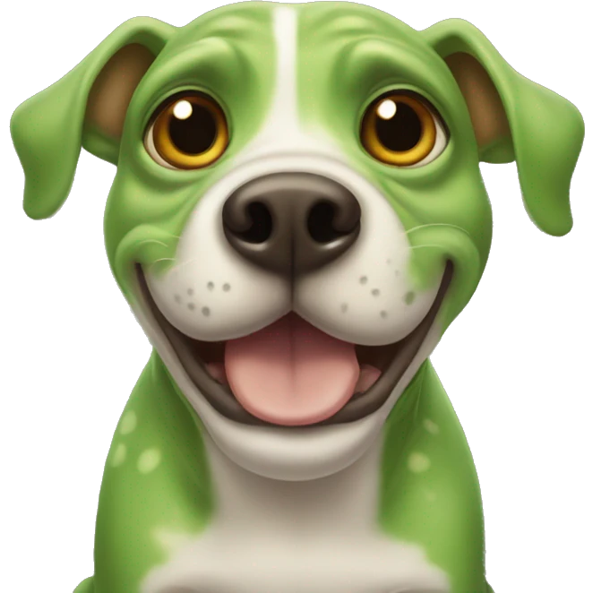 Dog frog emoji
