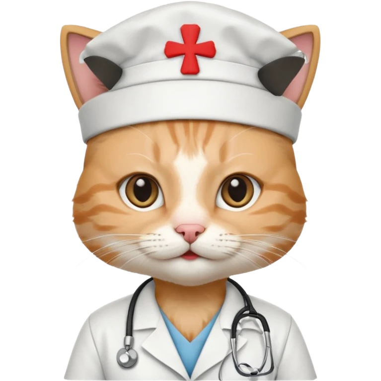 cat nurse emoji