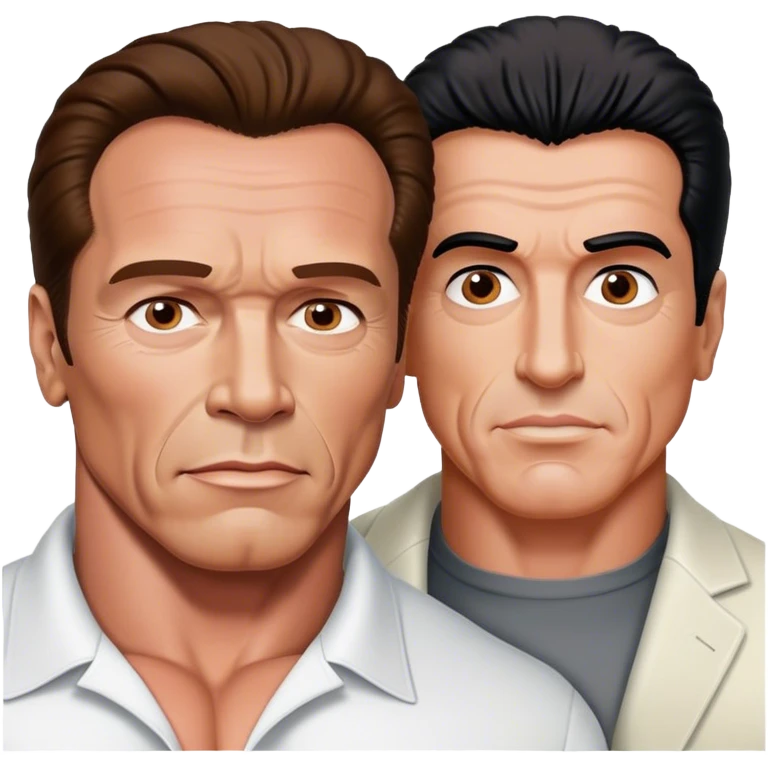 Arnold Schwarzenegger and Sylvester Stallone emoji