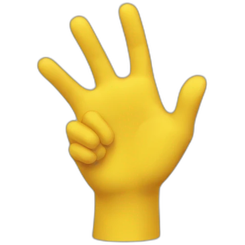 yellow OK hand emoji