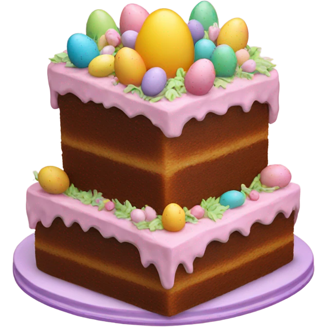 Easter cake emoji