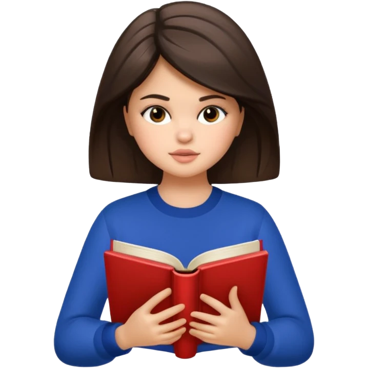 selena gomez is reading a book emoji
