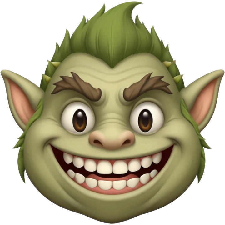 Troll face emoji