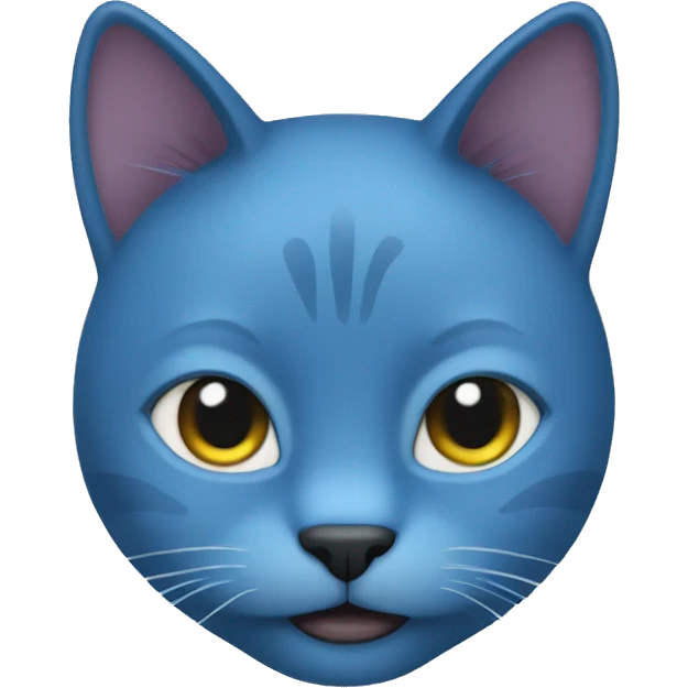 blue cat emoji