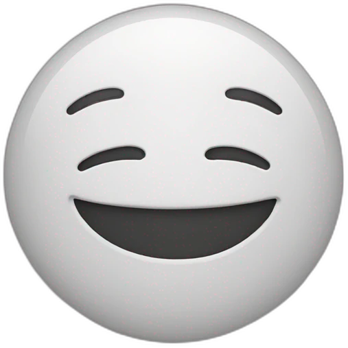 Sad face laughing emoji