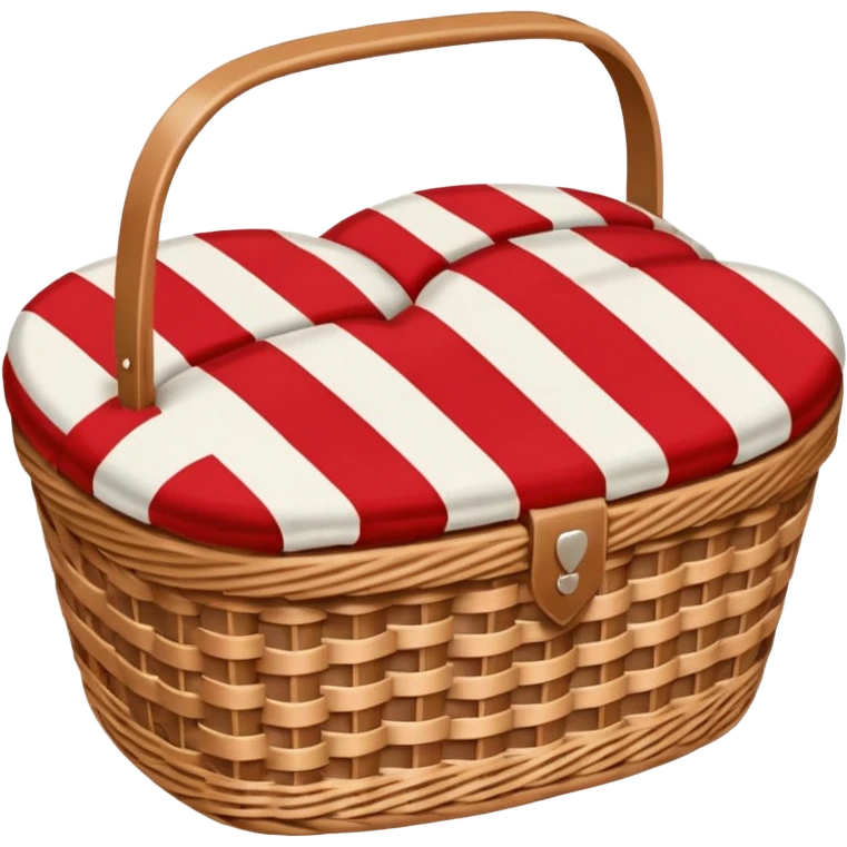 heart with spring picnic emoji