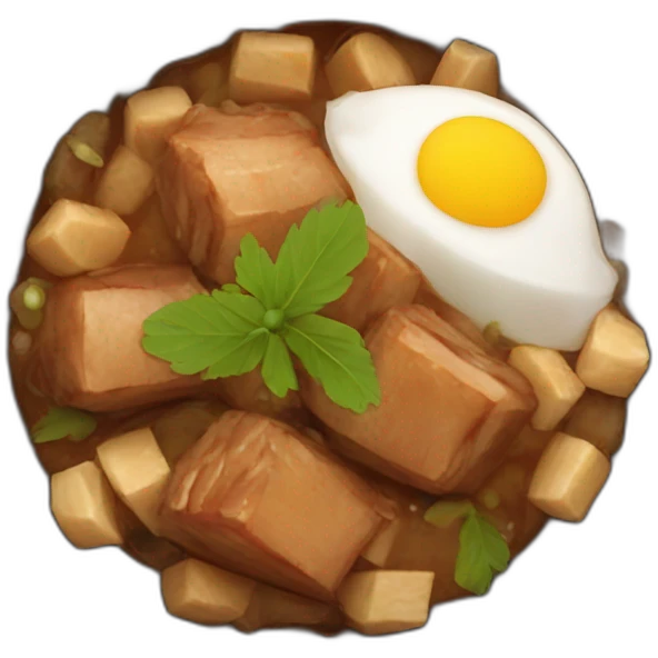 Philippine dish adobo emoji