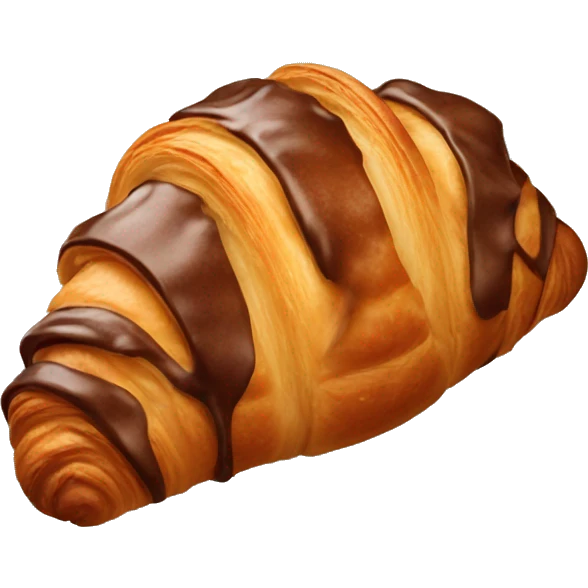 chocolate croissant emoji