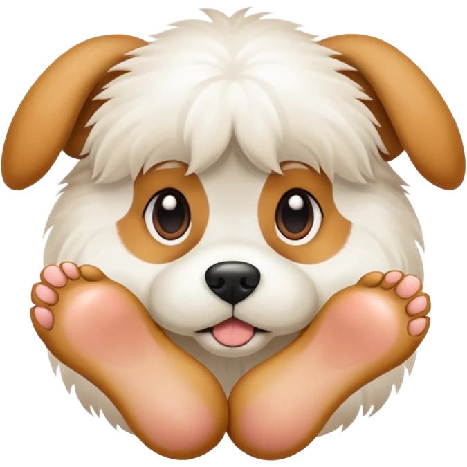 Dog with 29 toes emoji