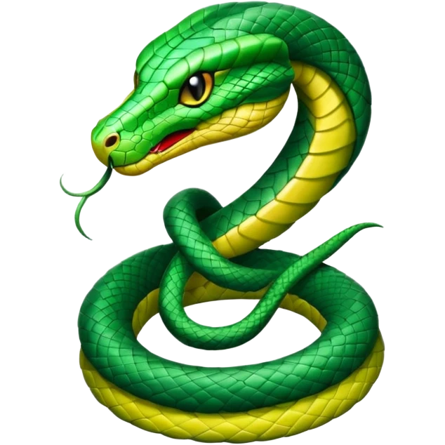 green viper sexy emoji