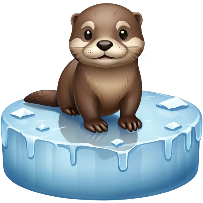 otter ice emoji