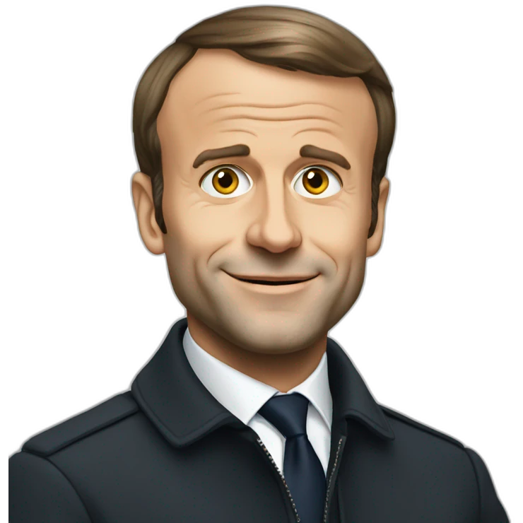 Emmanuel Macron emoji