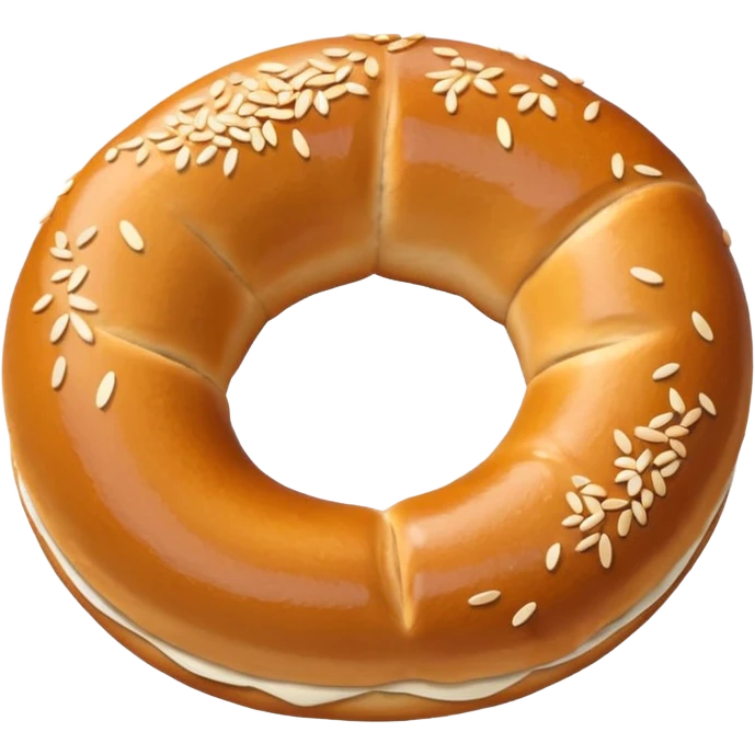 simit Turkish sesame bagel emoji
