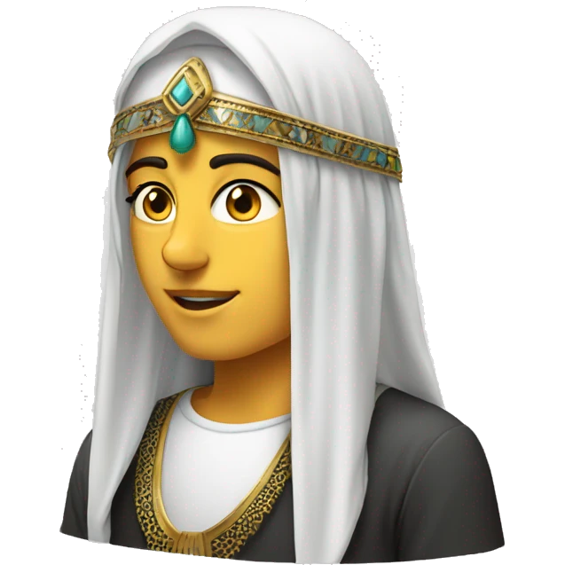 Arab headdress with agal and ghutra emoji
