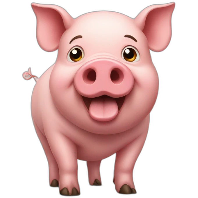 Big pig emoji