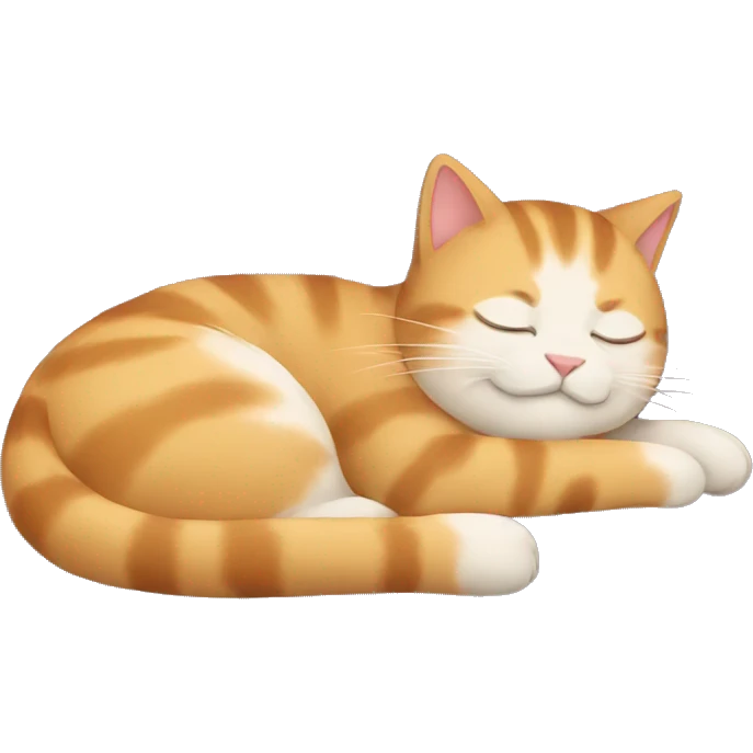 sleeping cats emoji
