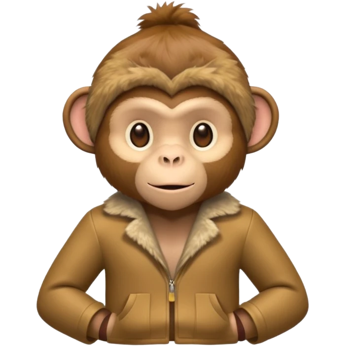monkey with clothes emoji