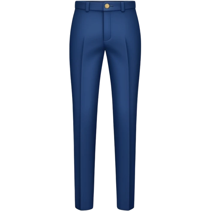 plain isolated dark blue dress pants emoji