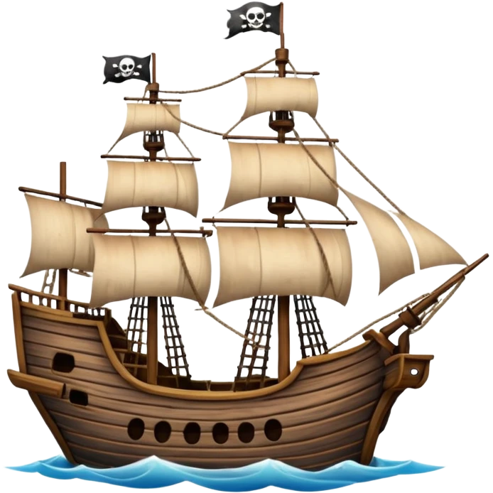 Pirate Ship emoji