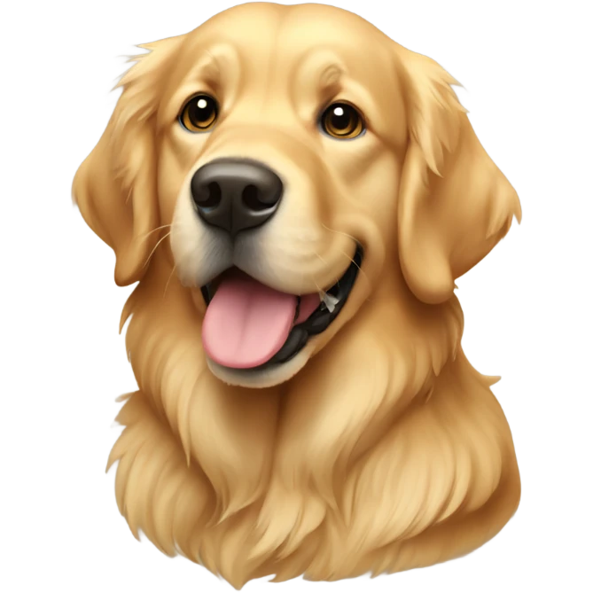 Golden retriver dos emoji