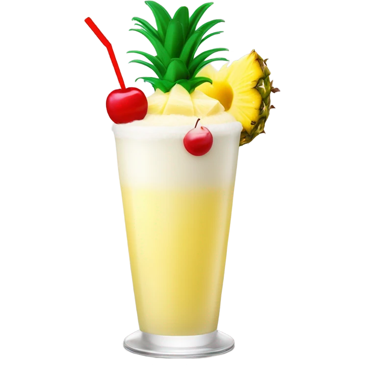 Piña colada emoji