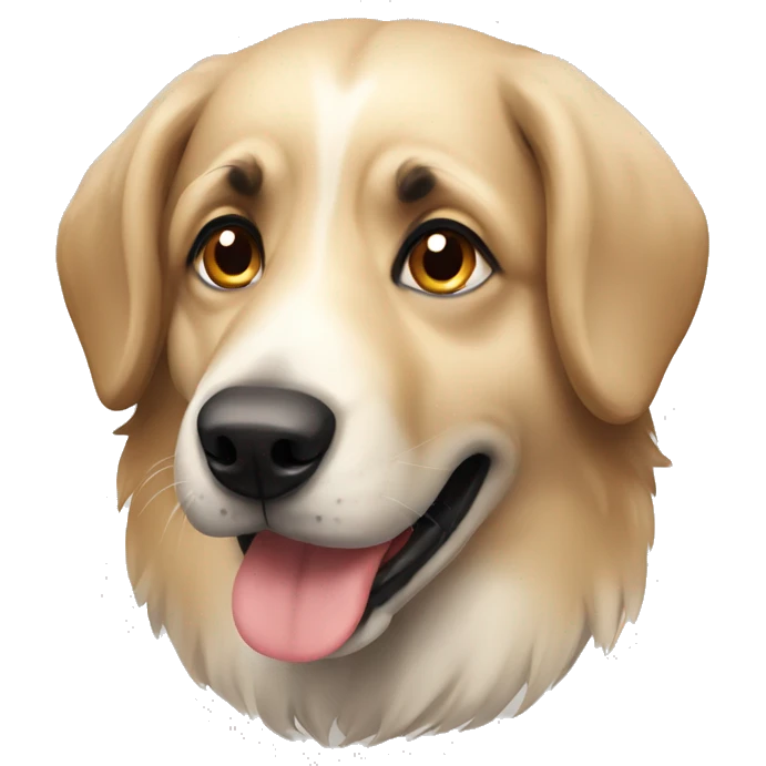 dog swiss shepard emoji