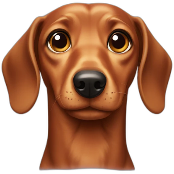 dachsund emoji