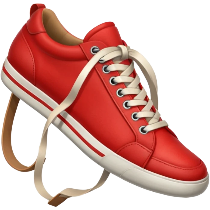 red sneakers emoji