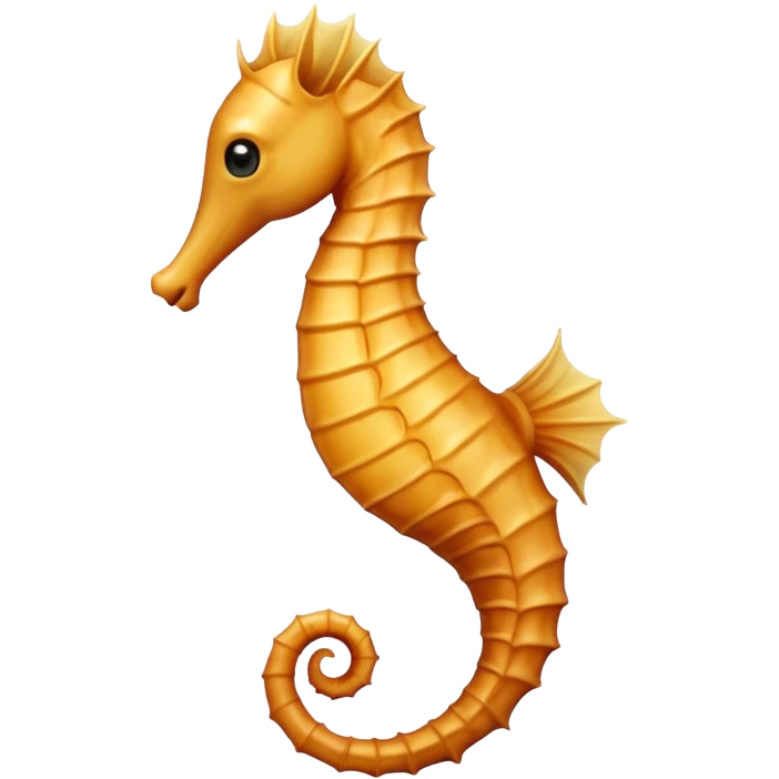 A seahorse  emoji