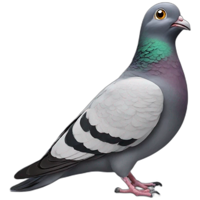 pigeon-surprised emoji