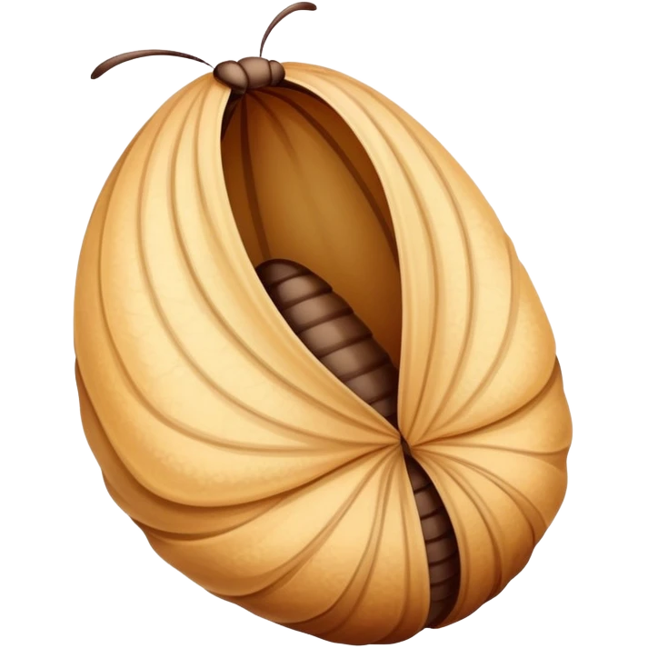 Butterfly in cocoon emoji