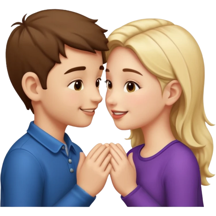 Love kissing mod boy and girl emoji