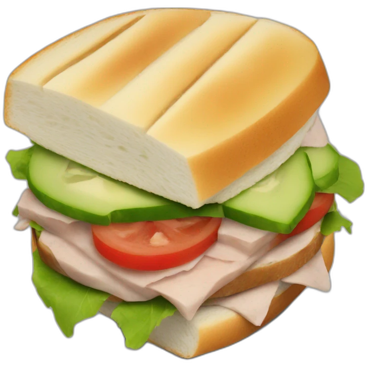 Tuna sandwich  emoji